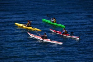 Kayak en el Lago Gutiérrez
